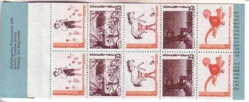 SCHWEDEN MH 23 POSTFRISCH(MINT) SCHWEDISCHE KUNSTMÄRCHEN - PIPPI LANGSTRUMPF...