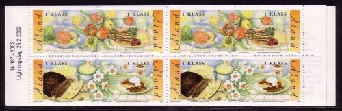 ALAND MH 10 POSTFRISCH(MINT) ALÄNDISCHE SPEISEN 2002