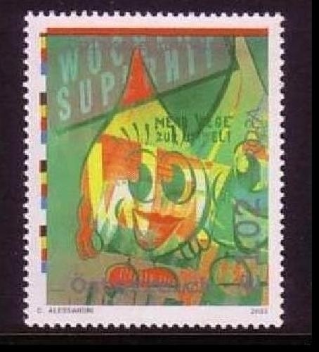 ÖSTERREICH MI-NR. 2413 POSTFRISCH(MINT) EUROPA 2003 PLAKATKUNST