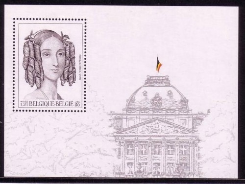 BELGIEN BLOCK 78 POSTFRISCH(MINT) KÖNIGIN LOUISE MARIE 2001