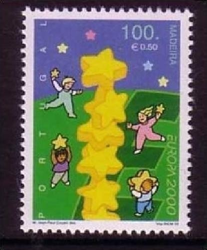 MADEIRA MI-NR. 204 POSTFRISCH(MINT) EUROPA 2000 STERNE