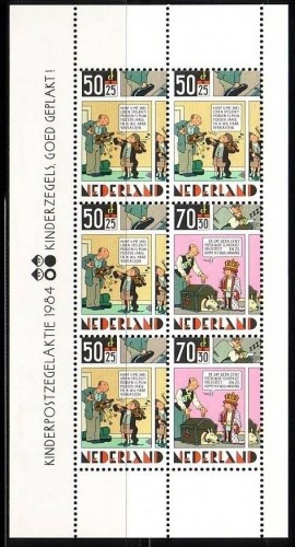 NIEDERLANDE BLOCK 27 POSTFRISCH(MINT) KIND UND COMIC 1984