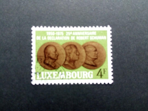 LUXEMBOURG MI-NR. 909 GESTEMPELT(USED) ROBERT SCHUMAN 1975