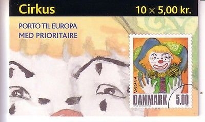 DÄNEMARK MH 64 POSTFRISCH(MINT) EUROPA 2002 ZIRKUS CLOWN
