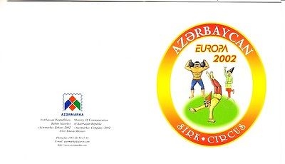 ASERBAIDSCHAN MH MIT MI-NR. 513-514 D POSTFRISCH(MINT) EUROPA 2002 ZIRKUS MH UNGEFALTET