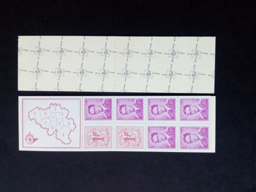 BELGIEN MH 18 POSTFRISCH KÖNIG BAUDOUIN LÖWE