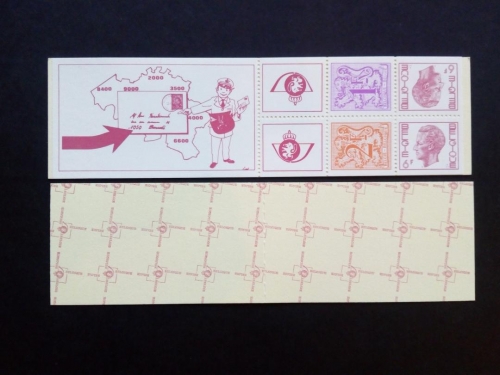 BELGIEN MH 28 POSTFRISCH(MINT) KÖNIG BAUDOUIN LÖWE 1978