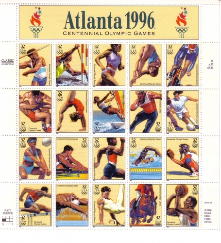 USA MI-NR. 2705-2724 POSTFRISCH(MINT) KLEINBOGEN SOMMEROLYMPIADE ATLANTA 1996 BASKETBALL BASEBALL