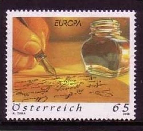 ÖSTERREICH MI-NR. 2752 POSTFRISCH(MINT) EUROPA 2008 BRIEFESCHREIBEN