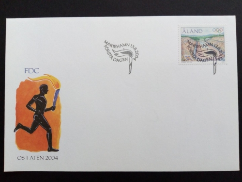 ALAND MI-NR. 240 FDC SOMMEROLYMPIADE ATHEN 2004