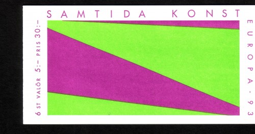 SCHWEDEN MH 182 POSTFRISCH(MINT) EUROPA 1993 ZEITGENÖSSISCHE KUNST
