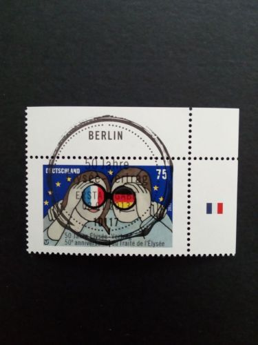 DEUTSCHLAND MI-NR. 2977 GESTEMPELT(USED) MITLÄUFER 2013 50 JAHRE ELYSEE-VERTRAG