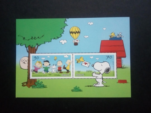 DEUTSCHLAND BLOCK 82 POSTFRISCH(MINT) COMICSERIE PEANUTS SNOOPY 2018