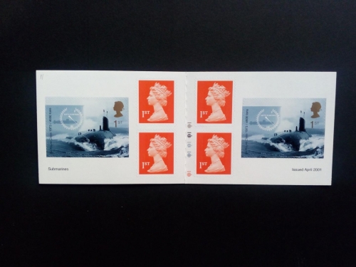 GROSSBRITANNIEN MH 0-255 POSTFRISCH(MINT) 100 JAHRE U-BOOT-WAFFE DER ROYAL NAVY 2001