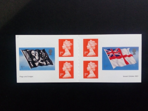GROSSBRITANNIEN MH 0-257 POSTFRISCH(MINT) ROYAL NAVY FLAGGE 2001