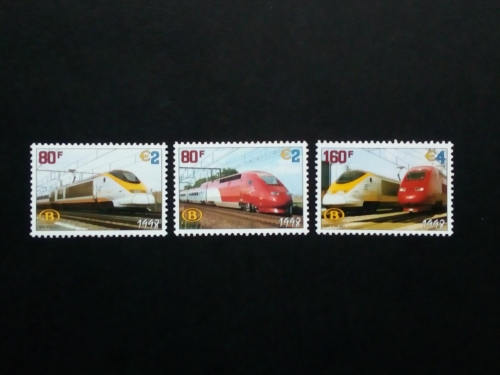 BELGIEN EISENBAHNMARKEN POSTFRISCH(MINT) von 1998