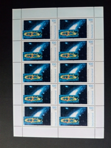 DEUTSCHLAND MI-NR. 2077-2081 POSTFRISCH(MINT) KLEINBOGENSATZ WOHLFAHRTSMARKEN 1999 DER KOSMOS HOLOGRAMM