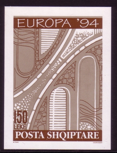 ALBANIEN BLOCK 101 POSTFRISCH(MINT) EUROPA 1994 - ENTDECKUNGEN und ERFINDUNGEN