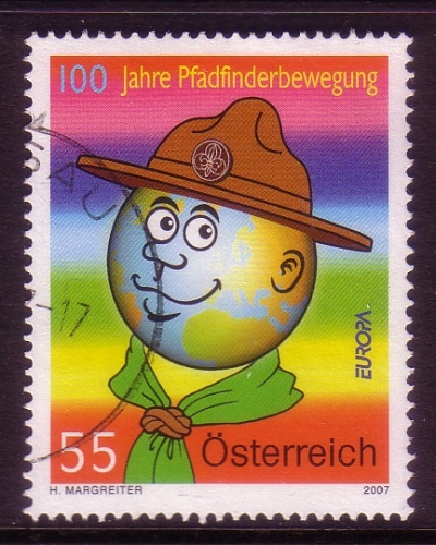 ÖSTERREICH MI-NR. 2671 o EUROPA 2007 PFADFINDER