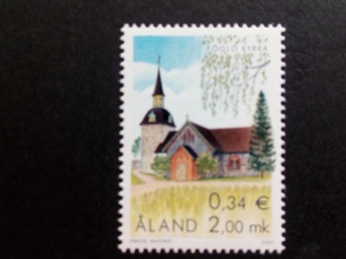 ALAND MI-NR. 197 POSTFRISCH(MINT) KIRCHE 2001