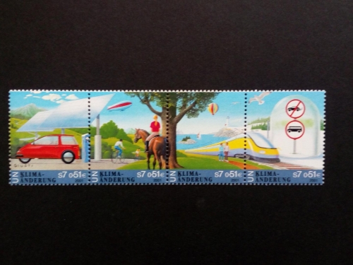 UNO WIEN MI-NR. 346-349 POSTFRISCH(MINT) PFERD MÖWE EISENBAHN ZEPPELIN BALLON