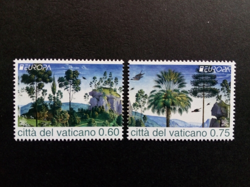 VATIKAN MI-NR. 1710-1711 POSTFRISCH(MINT) GETRENNT EUROPA 2011 DER WALD
