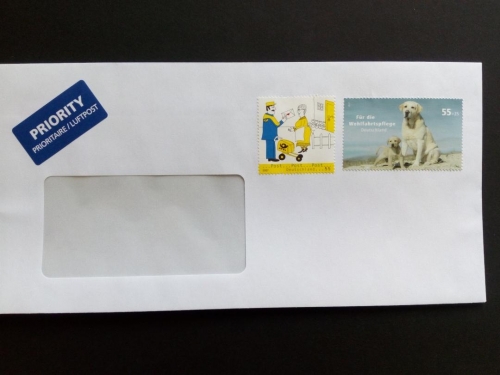 DEUTSCHLAND 100 BRIEFUMSCHLÄGE ZU 1,10 € POSTPREIS 110,00 € VERSANDKOSTEN SPAREN FRANKATURWARE