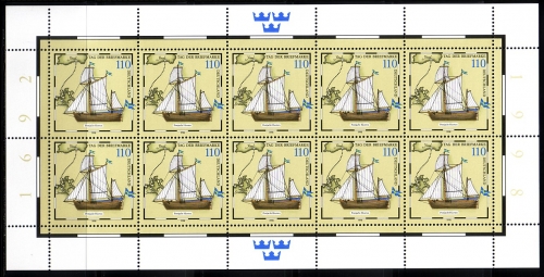 DEUTSCHLAND MI-NR. 2022 POSTFRISCH(MINT) KLEINBOGEN TAG DER BRIEFMARKE 1998 POSTJACHT
