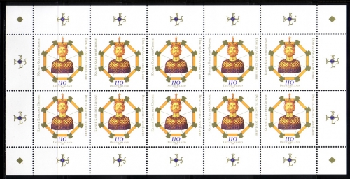 DEUTSCHLAND MI-NR. 2088 POSTFRISCH(MINT) KLEINBOGEN 1200 JAGRE AACHENER DOM 2000