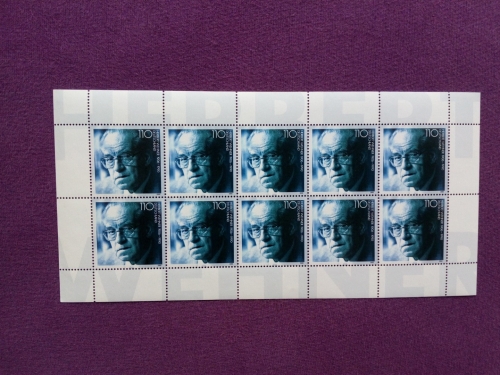 DEUTSCHLAND MI-NR. 2092 POSTFRISCH(MINT) KLEINBOGEN 10. TODESTAG HERBERT WEHNER 2000