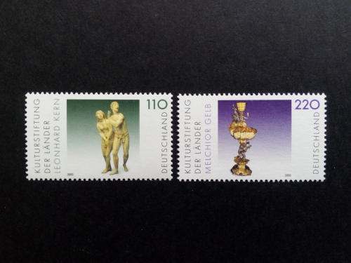 DEUTSCHLAND MI-NR. 2107-2108 POSTFRISCH(MINT) KULTURSTIFTUNG DER LÄNDER 2000