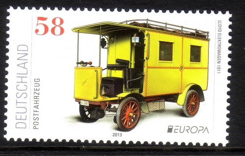 DEUTSCHLAND MI-NR. 3007 POSTFRISCH(MINT) EUROPA 2013 POSTFAHRZEUGE