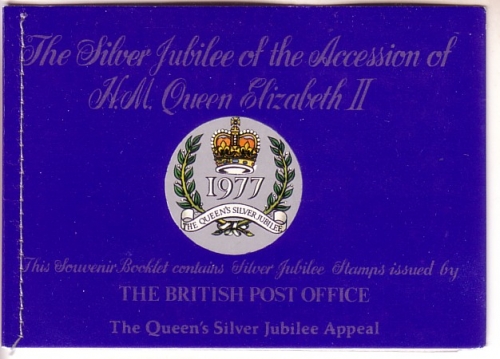 GROSSBRITANNIEN MH mit 4 x MI-NR. 740 POSTFRISCH(MINT) SCHWARZDRUCK THE QUEENs SILVER JUBILEE