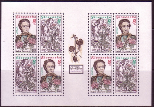 SLOWAKEI MI-NR. 250-251 POSTFRISCH(MINT) KLEINBOGEN EUROPA 1996 BERÜHMTE FRAUEN