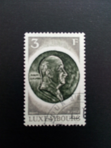 LUXEMBOURG MI-NR. 849 GESTEMPELT(USED) MITLÄUFER 1972 MONTANUNION SCHUMANN