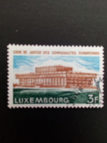 LUXEMBOURG MI-NR. 851 GESTEMPELT(USED) MITLÄUFER 1972 GERICHTSHOF
