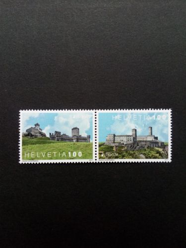 SCHWEIZ MI-NR. 2495-2496 POSTFRISCH(MINT) EUROPA 2017 BURGEN UND SCHLÖSSER