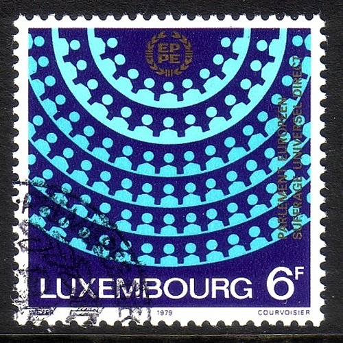 LUXEMBOURG MI-NR. 993 o MITLÄUFER 1979 - DIREKTWAHL ZUM EUROPÄISCHEN PARLAMENT