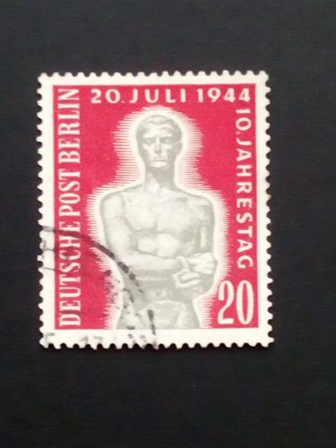 BERLIN MI-NR. 119 GESTEMPELT(USED) GEDENKTAG DES ATTENTATS AUF HITLER 1954