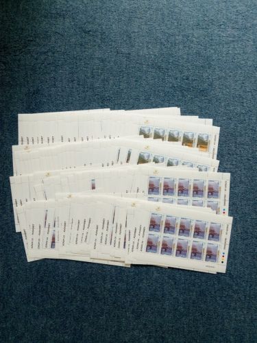 Albanien Briefmarken postfrisch 50 x Kleinbogensatz MI-NR. 2966-2967 Europa CEPT 2004 Ferien hoher Katalogwert