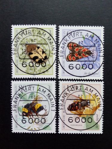 BERLIN MI-NR. 712-715 GESTEMPELT(USED) JUGEND 1984 INSEKTEN HUMMEL