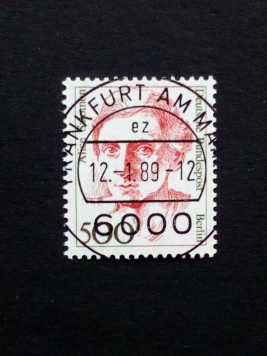 BERLIN MI-NR. 830 GESTEMPELT(USED) BERÜHMTE FRAUEN 1989 ALICE SALOMON FRAUENRECHTLERIN