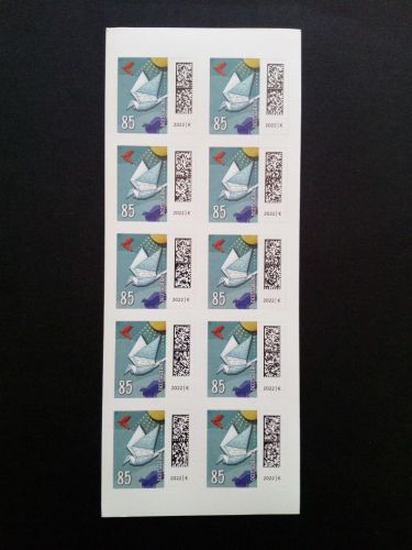 Gültige Frankaturware Deutschland 0,85 im 10er Folienblatt selbstklebend x 98 %