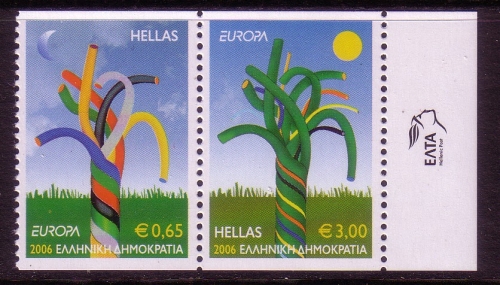 GRIECHENLAND MI-NR. 2364-2365 C POSTFRISCH(MINT) EUROPA 2006 INTEGRATION