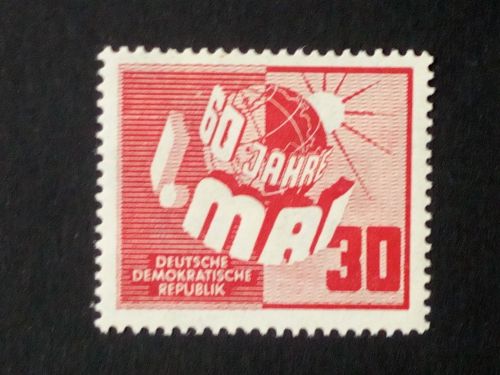 DDR MI-NR. 250 POSTFRISCH(MINT) 60 JAHRE TAG DER ARBEIT 1950