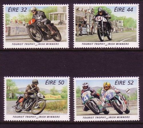 IRLAND MI-NR. 946-949 POSTFRISCH(MINT) ERFOLGREICHSTE TOURIST-TROPHY TEILNEHMER 1996
