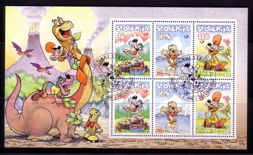 SLOWENIEN BLOCK 6 o COMICFIGUREN
