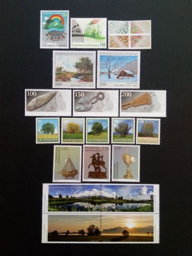 LIECHTENSTEIN JAHRGANG 2016 POSTFRISCH(MINT) MIT KLEINBOGEN 1838