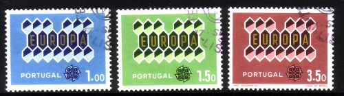 PORTUGAL MI-NR. 927-929 GESTEMPELT(USED) EUROPA 1962 BAUM BIENENWABEN