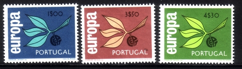 PORTUGAL MI-NR. 990-992 POSTFRISCH(MINT) EUROPA 1965 - 2. Wahl